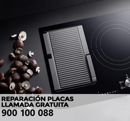 Reparación averías placa de cocción Saivod
